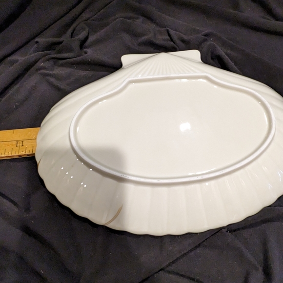 Vintage Toyo Japan Porcelain Shell Plate - Picture 5 of 5